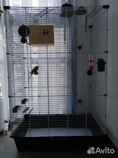 Клетка для птиц большая (пентхаус)