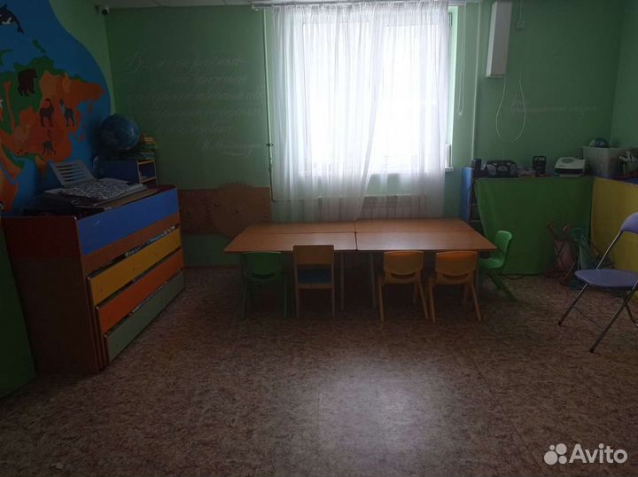 Помещение в детском центре для тренировок