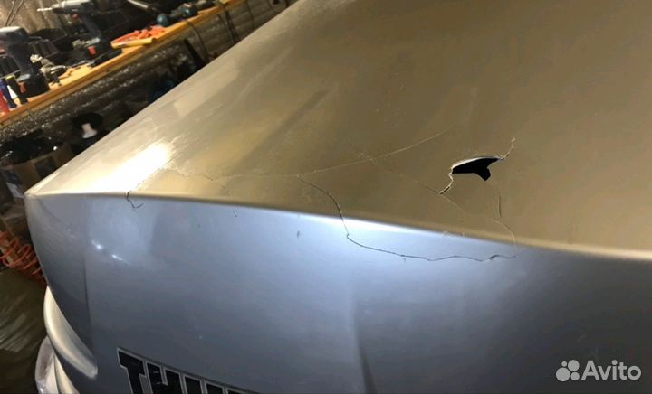 Бокс на крышу (peмoнт)