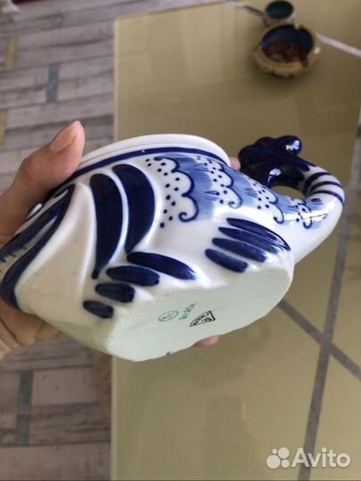 Рыба гжель времён СССР