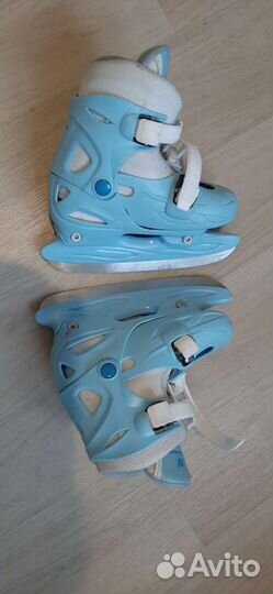 Детские ледовые коньки раздвижные Nordway 30-33