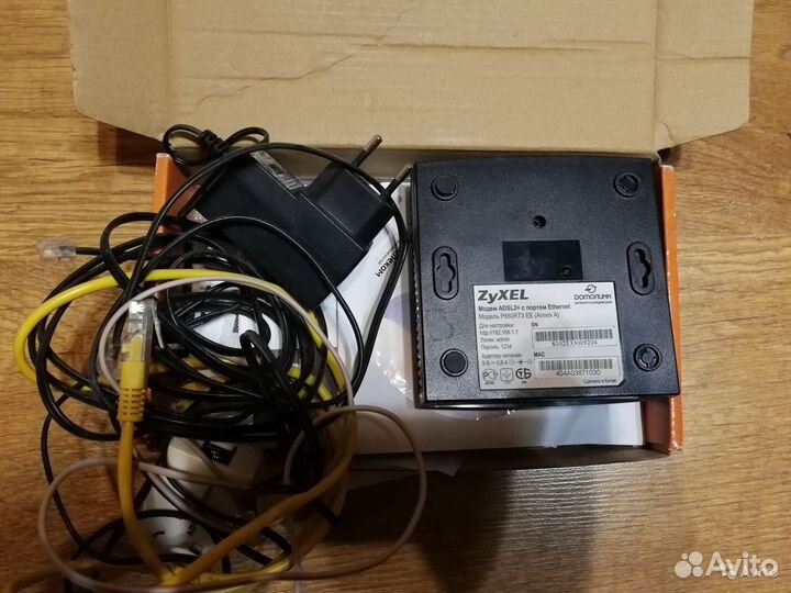 Модем zyxel P660RT3EE