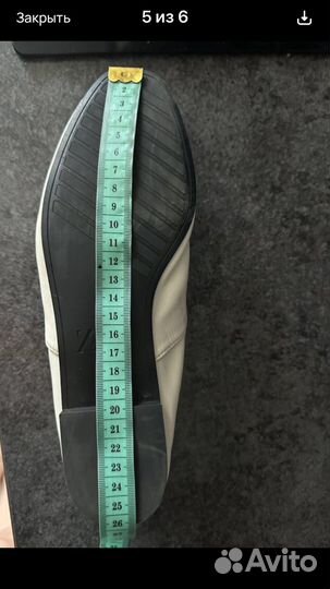 Балетки zara 39 кожа