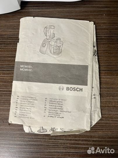 Кухонный комбайн bosch