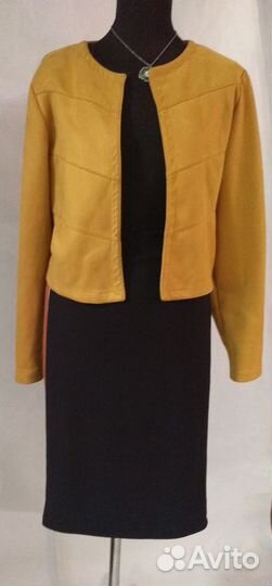Жакет джемпер юбка 46-48 р
