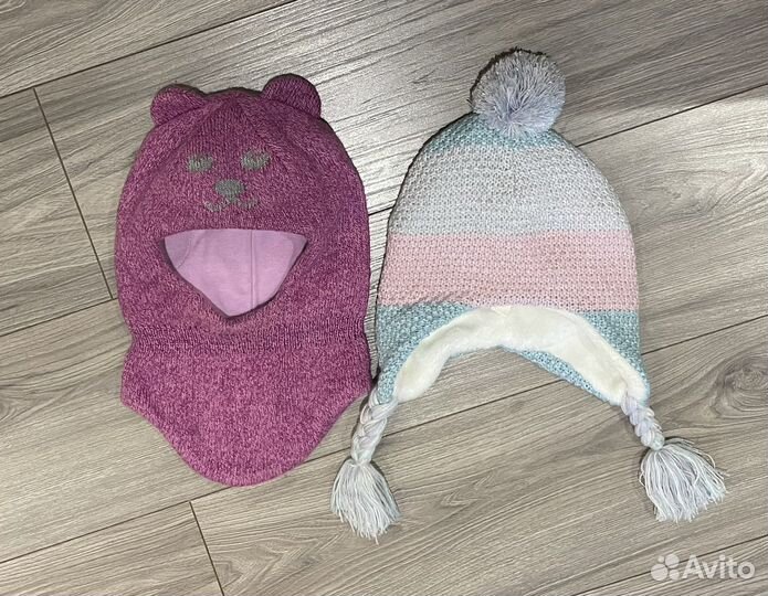 Шапка и шлем 48-50-52 зима