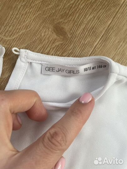 Блузка школьная 146 новая