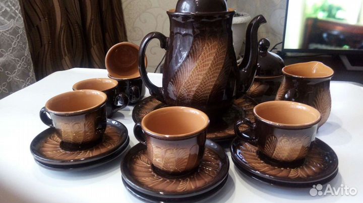 Сервиз кофейный керамичемкий