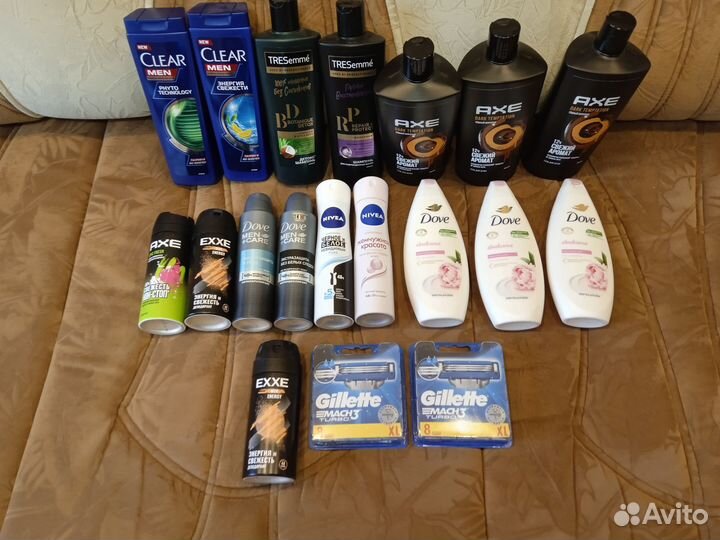 Шампуни, Гели для душа, дезодоранты