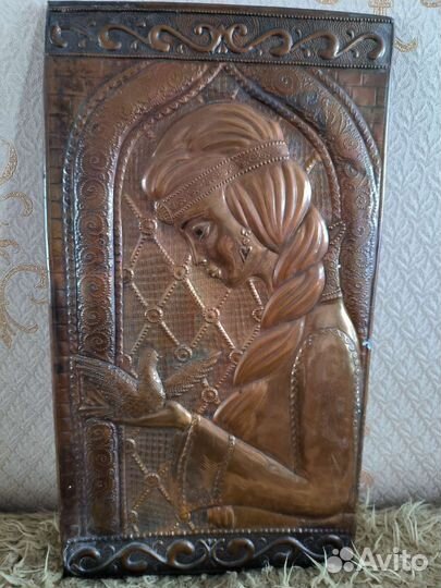 Чеканка медная СССР