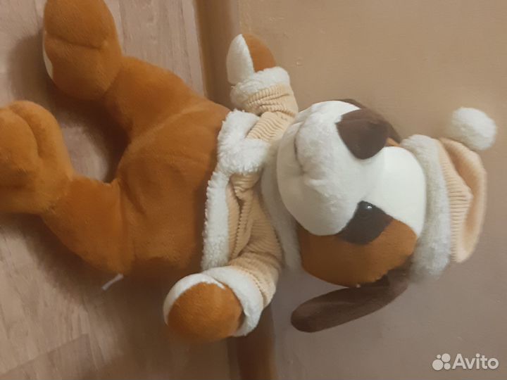 Плюшевый мишка-собака