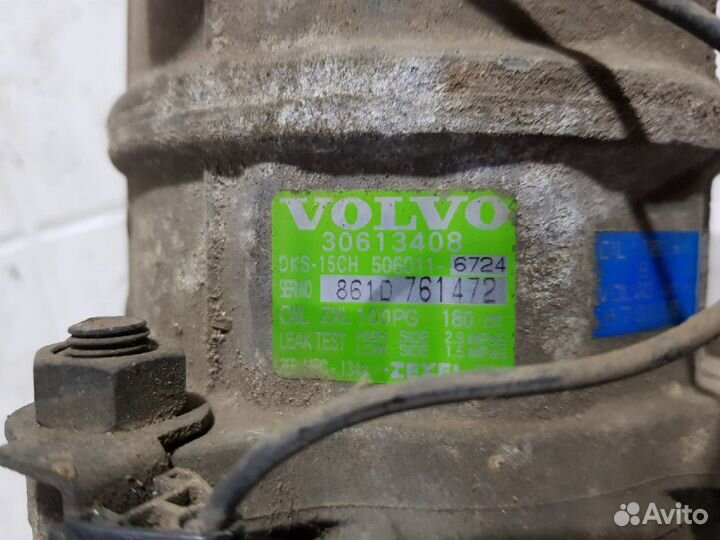 Компрессор кондиционера Volvo S40 1998 1.6 МКПП