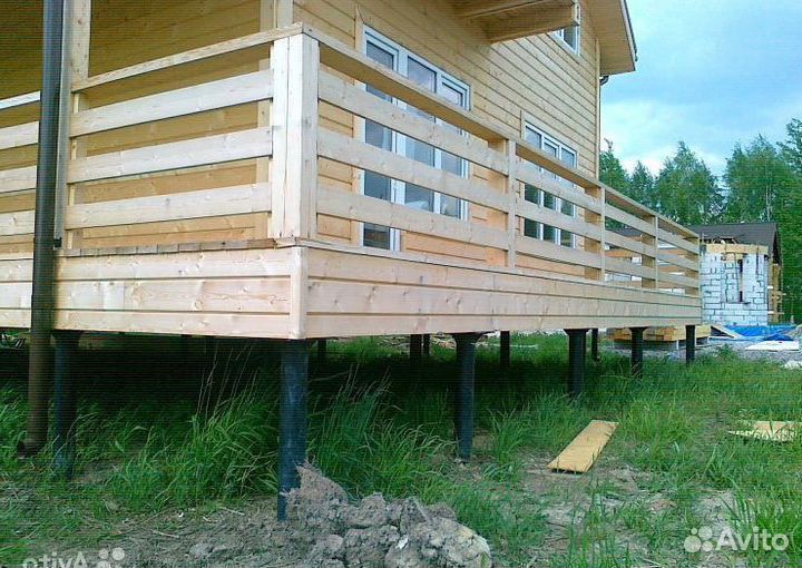 Винтовые сваи под ключ Фундамент на винтовых сваях