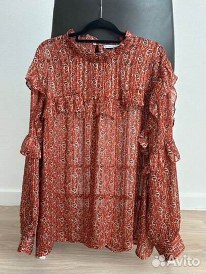 Блуза шифоновая