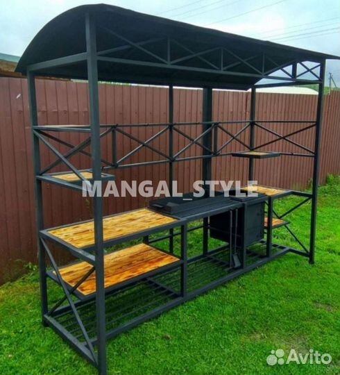 Мангалы в стиле лофт