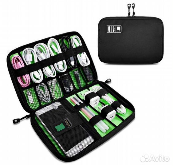 Новая сумка для хранения наушников и зарядников