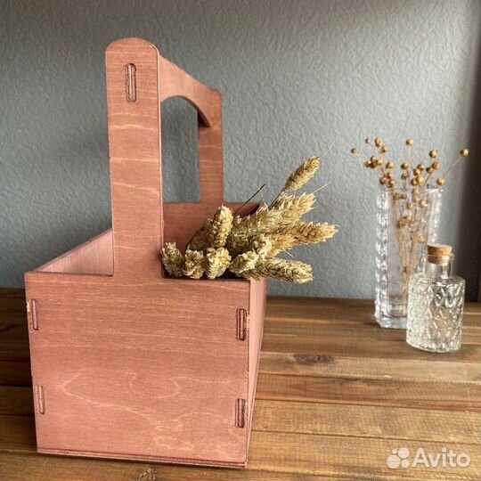 Ящик деревянный / Кашпо / Бокс