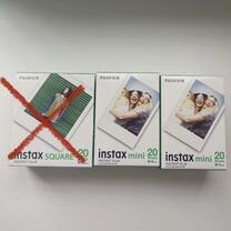 Fujifilm instax mini/square картриджи