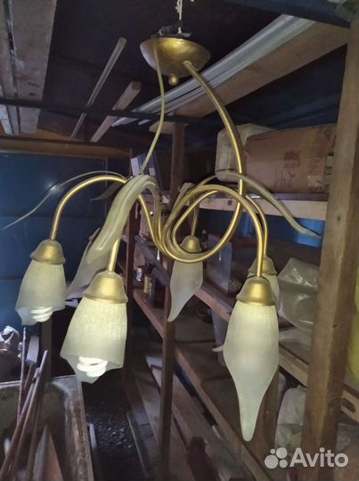 Люстра бу