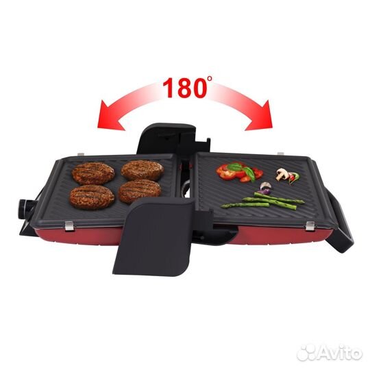 Гриль электрический maunfeld MGE2000CH