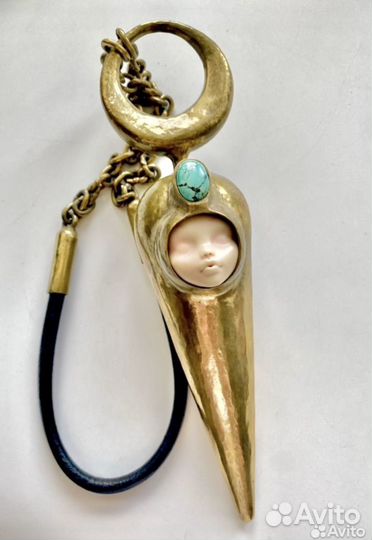 Дизайнерское Колье с бирюзой из Берлина