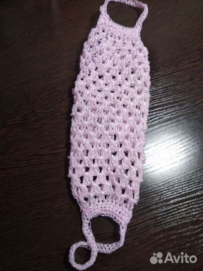 Мочалка ручной работы