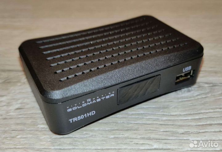 DVB-T2 приставка GoldMaster (20 каналов бесплатно)