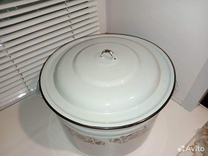 Бак эмалированный б/у