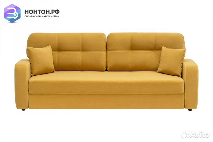 Диван пантограф Сильва горчичный