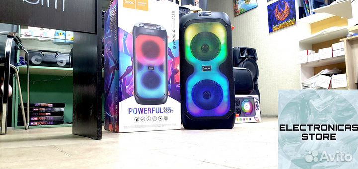 Блютуз Колонка Bluetooth Hoco BS-53 Св