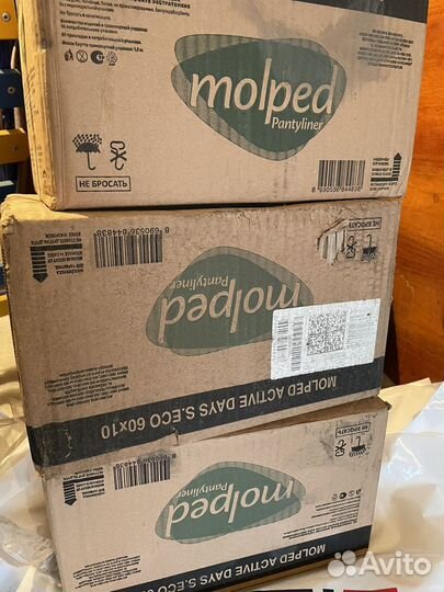 Прокладки ежедневные Molped 60 шт