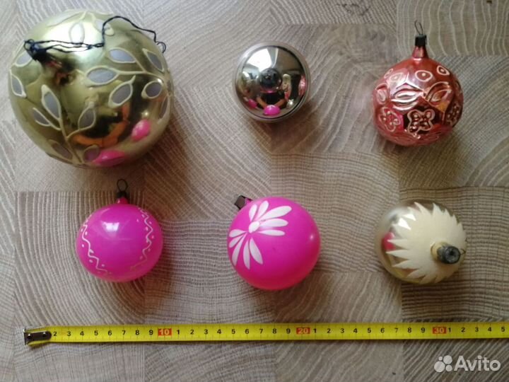 Елочные игрушки СССР