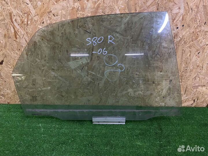 Volvo S80 2009-2006 стекло задней правой двери