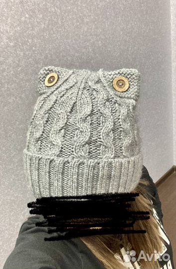 Шапка с ушками