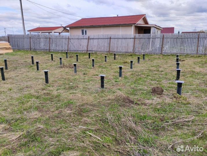 Винтовые сваи под ключ