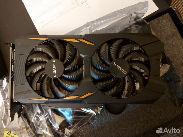 Видеокарта Gigabyte Geforce GTX 1050Ti