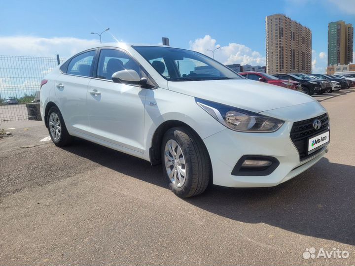 Hyundai Solaris 1.4 МТ, 2018, 84 000 км