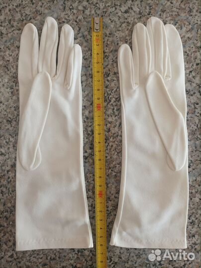 Перчатки лайкра и шерсть