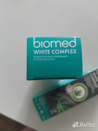 Зубная паста Biomed white complex