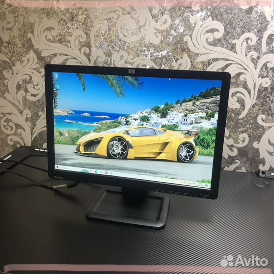 Рабочий монитор HP/19 дюймов/HD/VGA