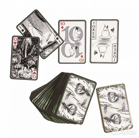 Игральные карты 2 колоды Муми-тролли / Moomin 2023