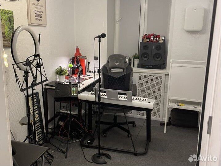 Почасовая аренда вокальных кабинетов