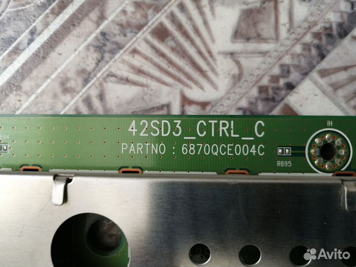 Плата ctrl 6871qch013b (6870qce004c)