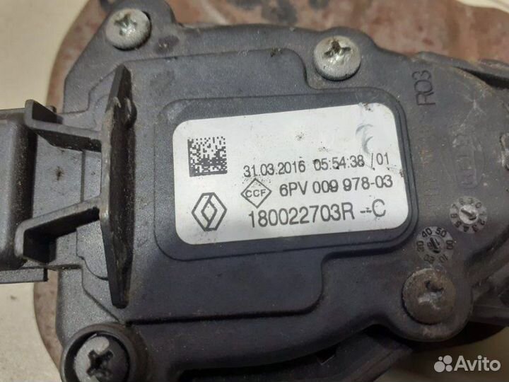 Педаль газа Renault Duster 1 H4MD438 2016