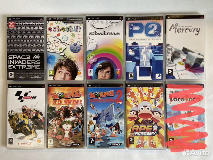 Игры на Sony PlayStation Portable PSP UMD