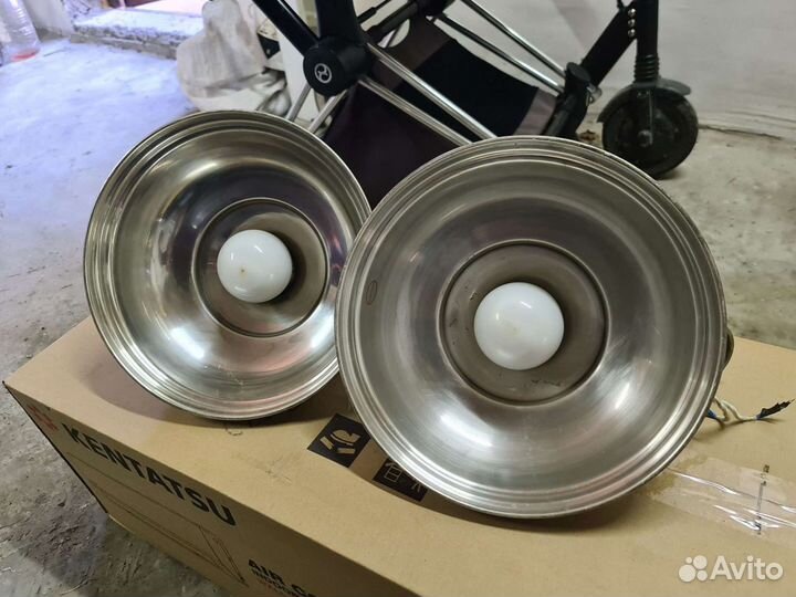 Светильники металические потолочные