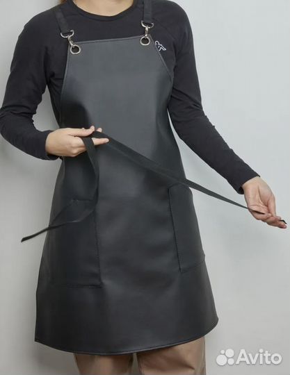 Фартук из экокожи