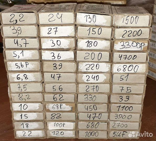 Конденсаторы керамические/пленочные