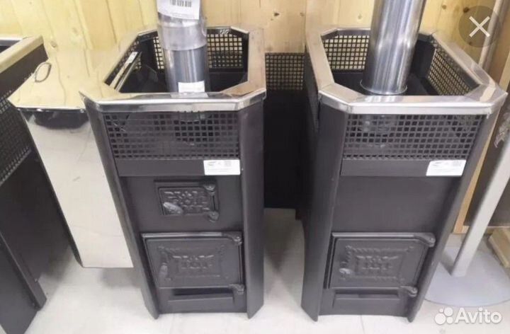 Печь дровяная для бани