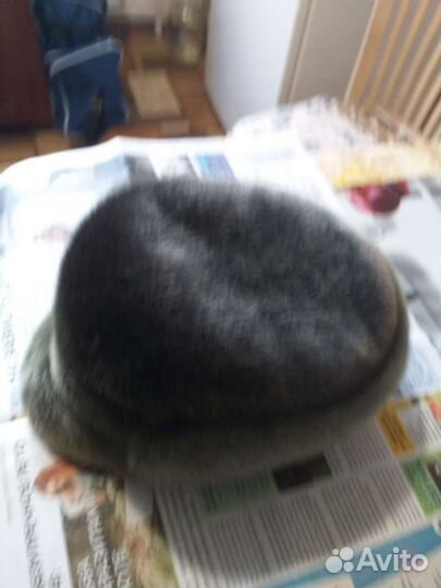 Меховая мужская кепка